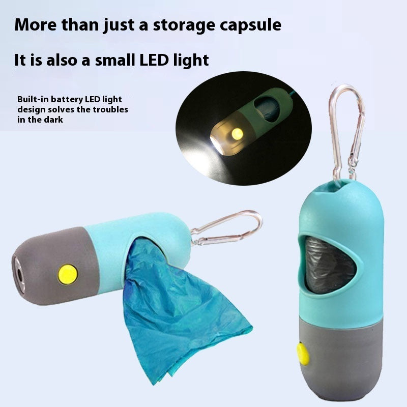 LED Pet Waste Bag Dispenser with Poop Bags Secondary image